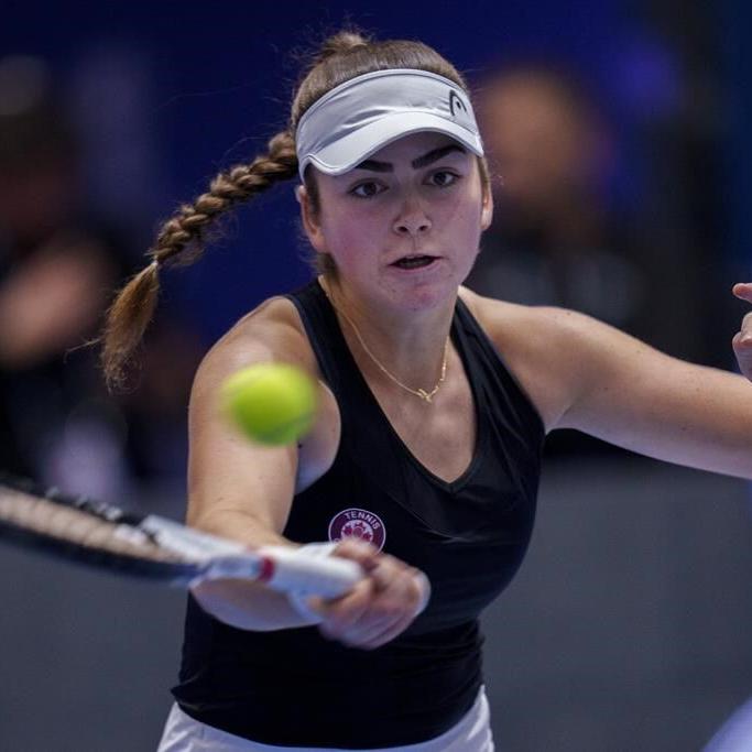 Smashing Success: ºÃÉ«tv teen Stakusic breaks out on big stage at BJK Cup